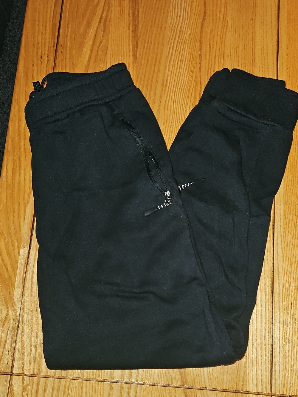 Balance Collection Black Men's Sweatpants with Elastic Waist